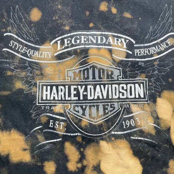 Harley Davidson bleached tee - Picture 5 of 6
